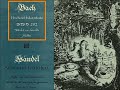 Bach BWV 202 Weichet nur betrübte Schatten, Helmut Koch, Jutta Vulpius Sopran 1959 Hochzeitskantate