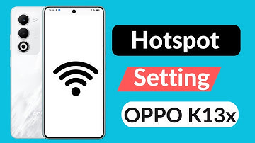 How to Turn ON HotSpot on Oppo K13x 5g / Oppo K13x hotspot settings/not working/WIFI password change