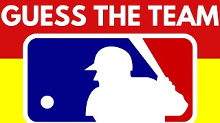Guess The MLB Team