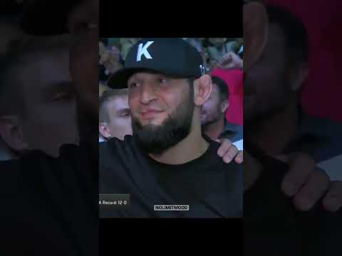 Khamzat Chimaev and Hasbulla in Octagon UFC 280