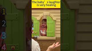 The baby’s laughter is very healing#funnyvideos #cutebaby #fypシ #laugh #baby