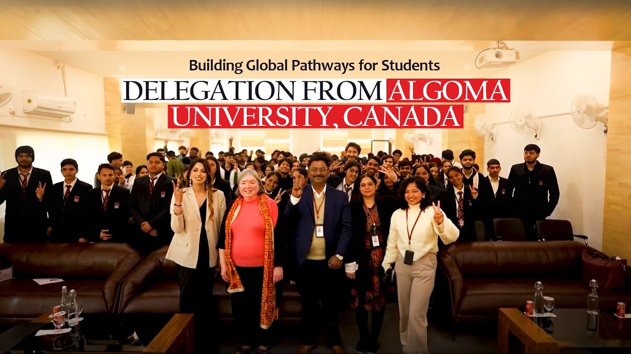 Building Global Pathways for Students  | Delegation from Algoma University, Canada at CU