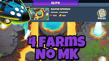 BTD6 Elite Vortex Tutorial || No Monkey Knowledge || Sulfur Springs