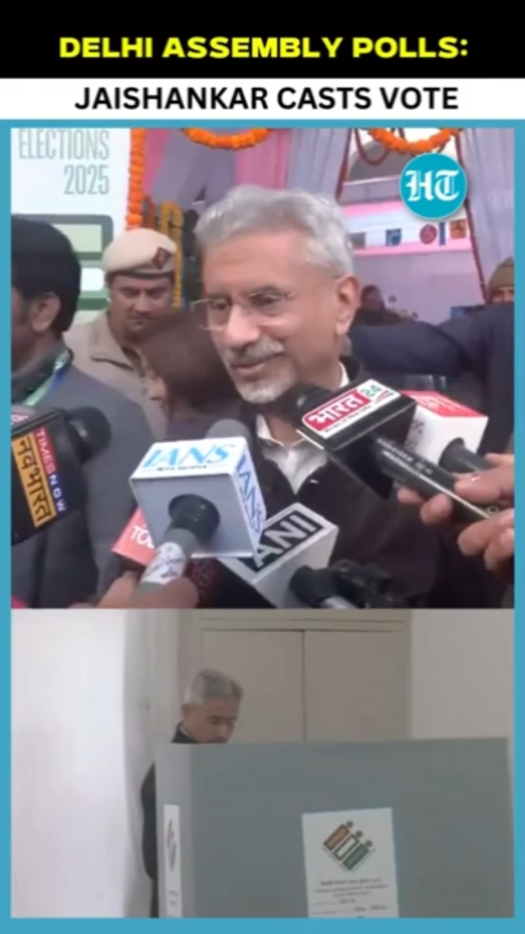 'Public Is In A Mood For Change...': Jaishankar After Casting Vote In Delhi Assembly Polls