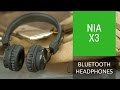 Nia x3 bluetooth headphones unboxing