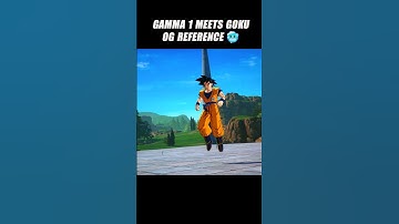 Gamma 1 Meets Goku Og Reference Lol 🤯 #crashout #gamma1 #sparkingzero #dragonballz #dbz