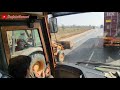 Highway Volvo Bus Driving || Watch How Was Driving JCB Driver And Two Wheel Driver
