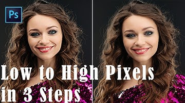 Hidden Technology to Convert Low to High Resolution in Photoshop