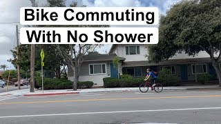 Tips for Bike Commuting with No Shower
