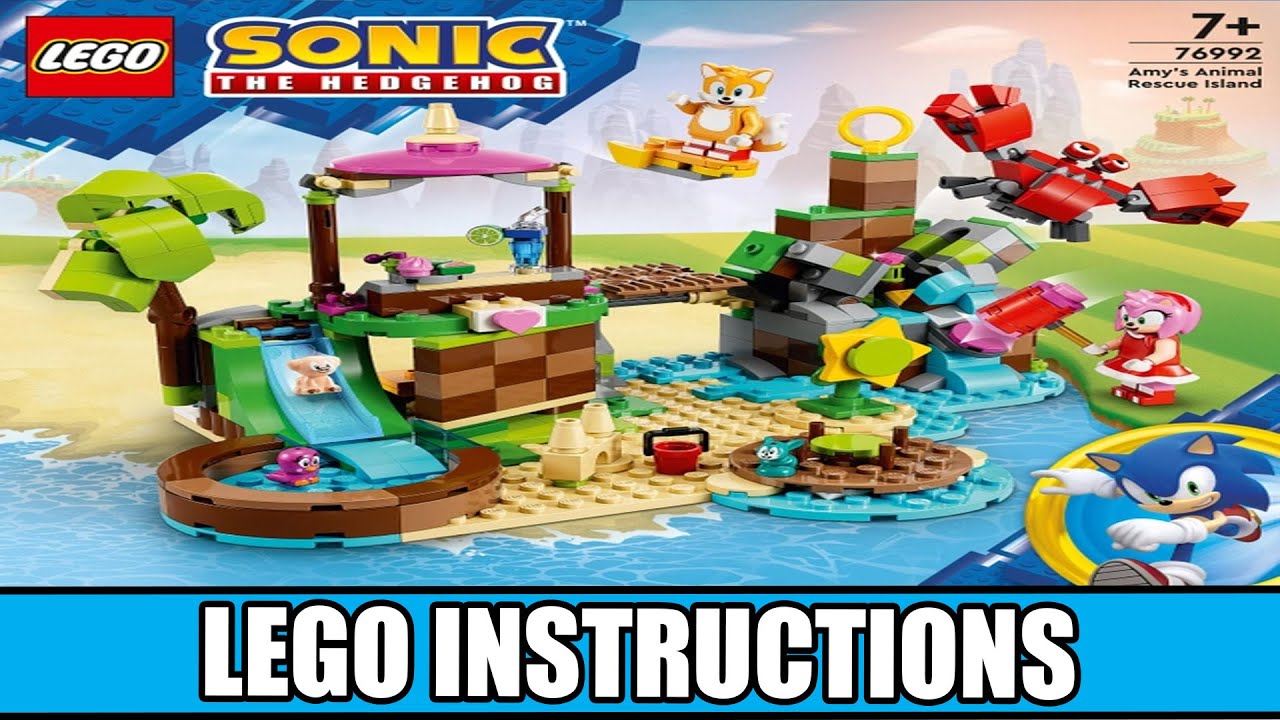 Amy's Animal Rescue Island 76992, LEGO® Sonic the Hedgehog™