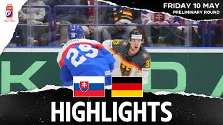 Highlights: Slovakia vs Germany | 2024 #MensWorlds