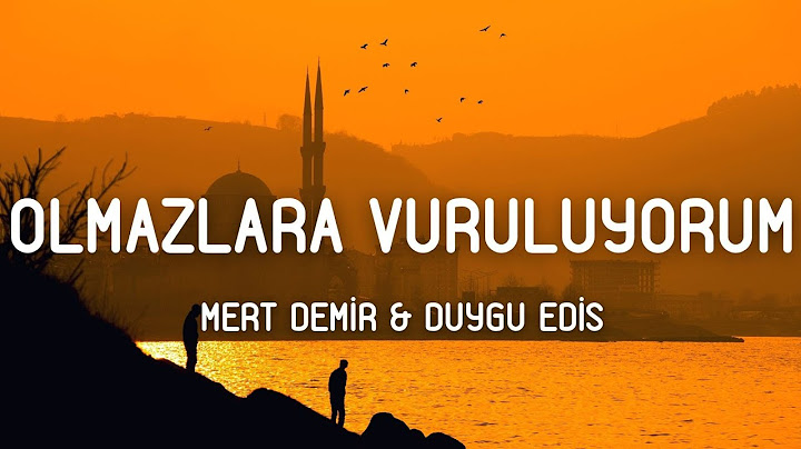 Mert Demir feat. Duygu Edis - Olmazlara Vuruluyorum (Lyrics/Sözleri) #087 🔻