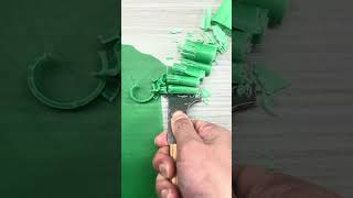Dopamine candle cleaning #wax #decompress #asmr #relax#waxjugasmr #woodworking