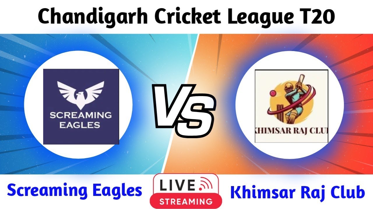 Screaming Eagles vs Khimsar Raj Club Live T20 Cricket | Chandigarh Cricket League T20 Live Cricket