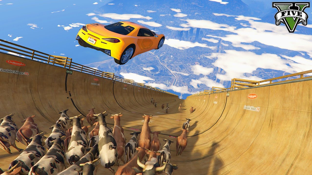 La MEGA RAMPA mas grande de GTA 5