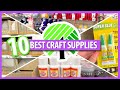 10 CRAFT SUPPLIES you SHOULD be buying at Dollar Tree in 2024!