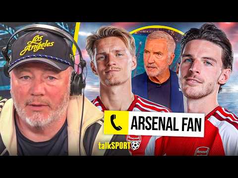 Arsenal Fan FIRES BACK at Souness' CRITICISM of Rice and McCoist INSISTS Ødegaard is BETTER!