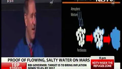 Nasa scientists find evidence of Fresh Flowing Water on Mars