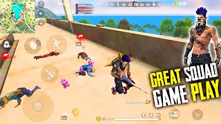 Great Squad Gameplay 27 Kills Total In Free Fire | Op Headshots | Garena Free Fire | P.K. GAMERS