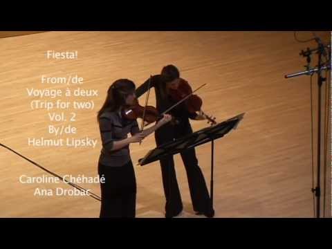 Duo Philia : "Fiesta!" by Helmut Lipsky, live May 2011