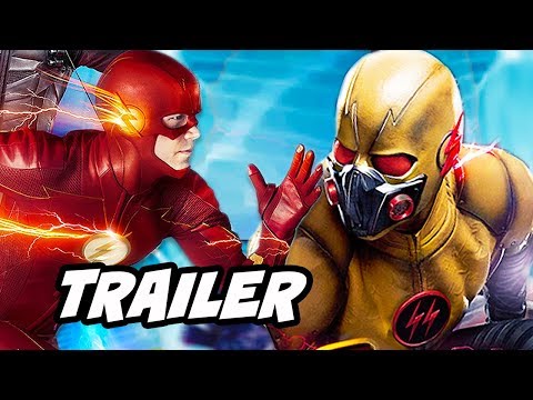 The Flash Season 4 Flash vs Reverse Flash Scene and Black Flash Explained