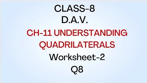 ABCD is a parallelogram whose diagonals intersect at right angles. If length of diagonals is 6cm....