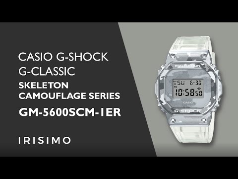 CASIO G-SHOCK G-CLASSIC GM-5600SCM-1ER SKELETON CAMOUFLAGE SERIES | IRISIMO