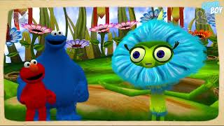 9. Elmo And Cookie Monster Dancing With A Flower Once Upon A Monster 2 Players Longplay