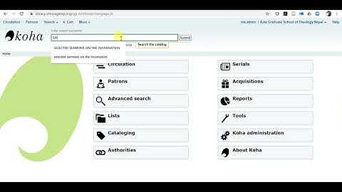 Upload of voeg een bestand toe in Koha