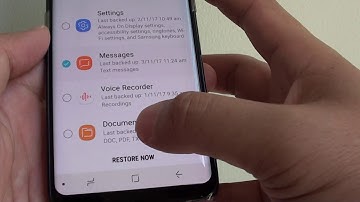 Samsung Galaxy S8: How to Restore Text Messages