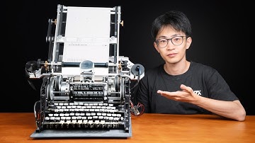 We Built a Chinese Typewriter...