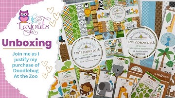 Let’s unbox Doodlebug: Zoo Collection and discuss how I justify my purchase   - Life in Layouts