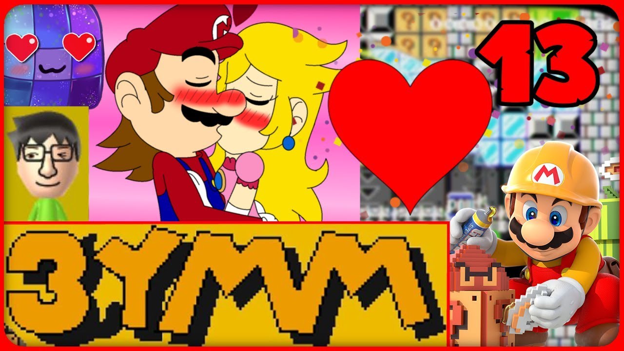 mario maker 2 precio [3YMM] Fiery Kiss Castle #13 ❤️ THREE YEARS of MARIO MAKER