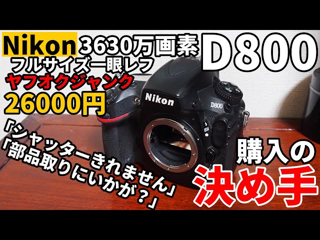 ジャンクカメラ Nikon D500 液晶割れを110円で修理（＋最後に衝撃の 