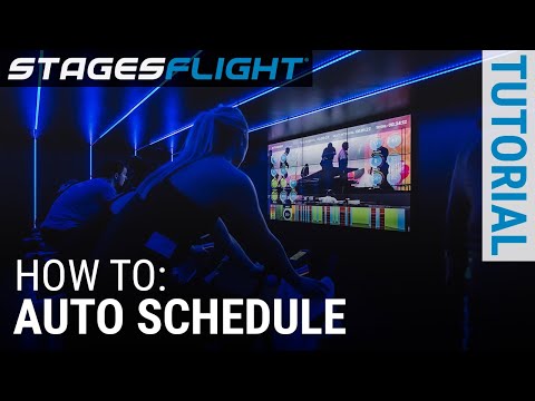 StagesFlight: The Auto Scheduler