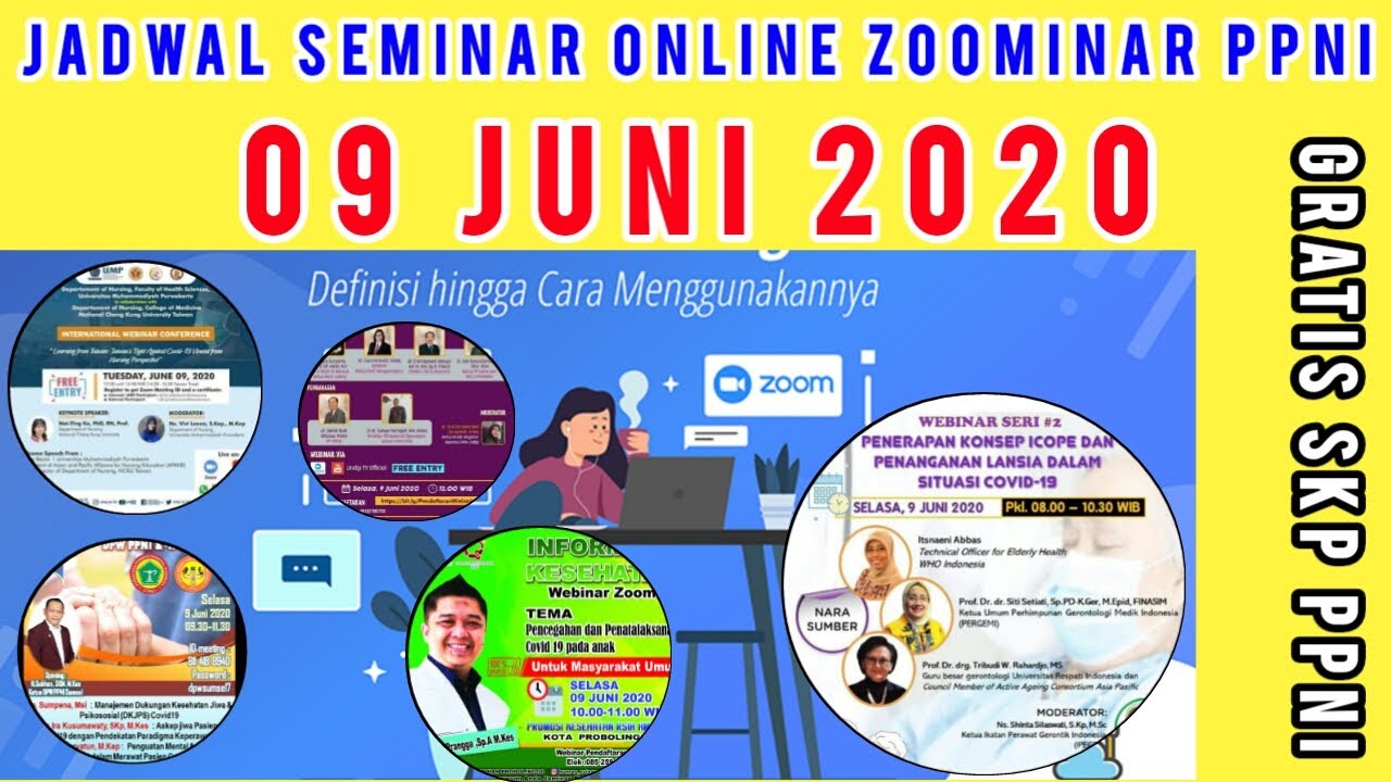 Jadwal Seminar Online Tanggal 9 Juni 2020 Bapena Ppni Zoominar