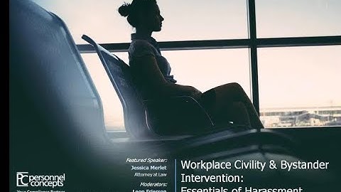Civility in the Workplace — A 2019 Webinar by Personnel Concepts