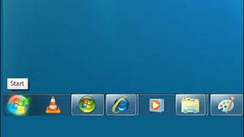 how make the taskbar icons small in windows 7