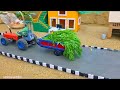 Mini Road construction| DIY | Craft road 🛣️#diy #miniroadconstruction #aestheticroomdecor 