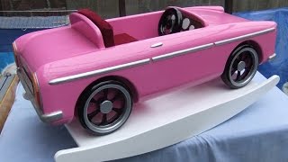 Rocking Car Build Built this rocking car as a request from a friend so colours are her choice.
