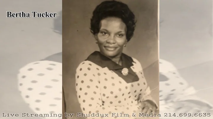 Bertha Lee Simmons Floyd Tucker Home Going Service