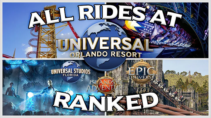 All Rides at Universal Orlando RANKED Including Epic Universe!