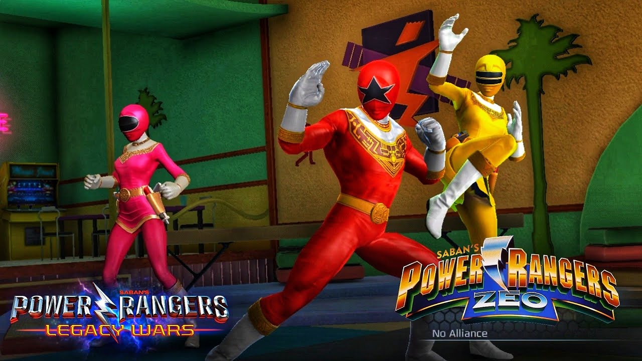 Power Rangers Legacy Wars Zeo Red Ranger Gameplay - YouTube