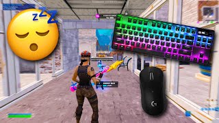 SteelSeries Apex Pro TKL ASMR 😴 Tilted Zone Wars Gameplay 🏆 Satisfying Keyboard Fortnite 240 FPS 4K