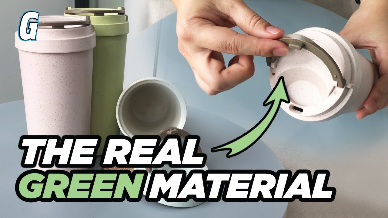 Eco-Wheat Natural Straw Double Wall Coffee Cup -500ml