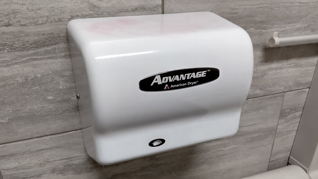 American Dryer Advantage AD90-M Hand Dryer at Staples Tsawwassen BC REVISIT