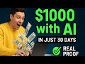 How To Earn $1000 Using AI (Strategies)