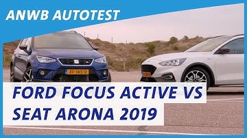 Ford Focus Active vs  Seat Arona 2019 review | ANWB Autotest 🚗🚙