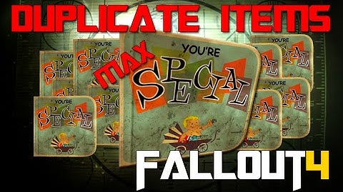 Fallout 4 - Unlimited SPECIAL Points & Item Duplication Glitch