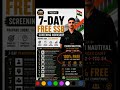 FREE 7-Day SSB Screening Workshop | By Ex Officer Cadet 🇮🇳 #army #indianarmy #nda2026 #nda #ssb